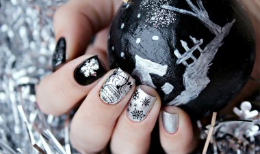 Самый модный дизайн маникюра на Новый год и Рождество 2026 года: тренды и идеи