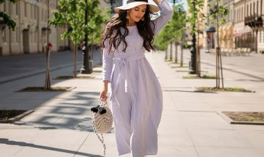Модные платья из льна: последние тренды 2025 года