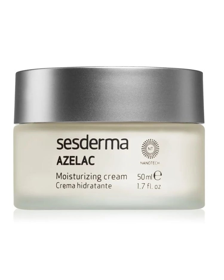 sesderma-azelac увлажняющий крем для устранения недостатков кожи