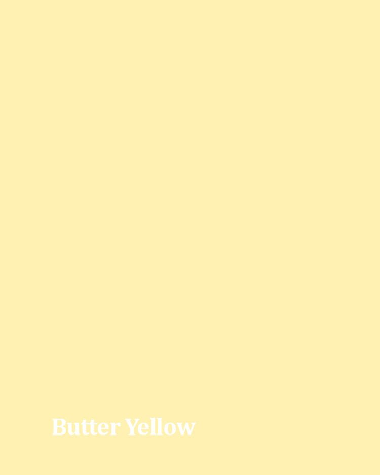 Оттенок Butter Yellow