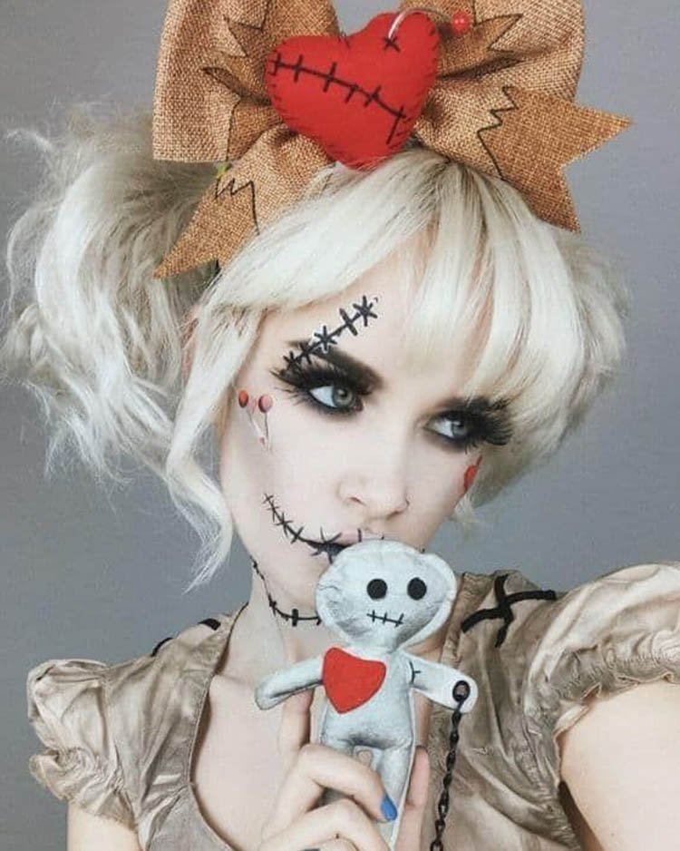 костюм куклы на Хэллоуин