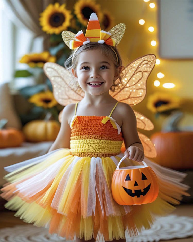 Образ феи на Хэллоуин для девочки