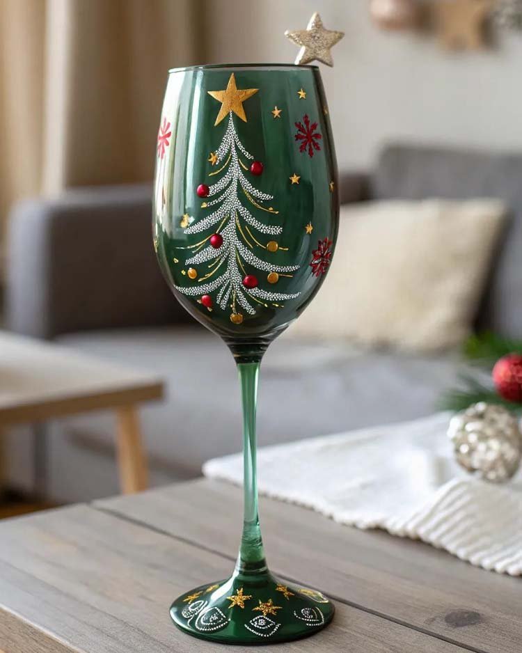 Бокал на Новый год