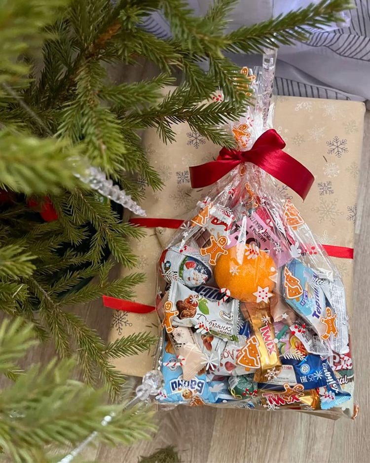 детский сладкий подарок