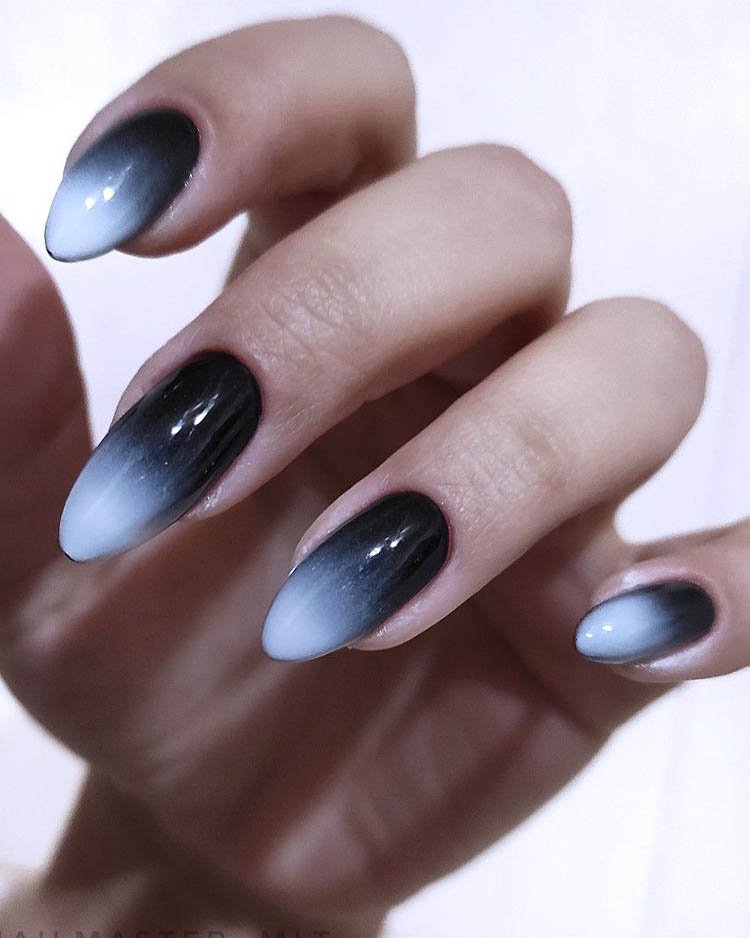 френч с глубоким омбре