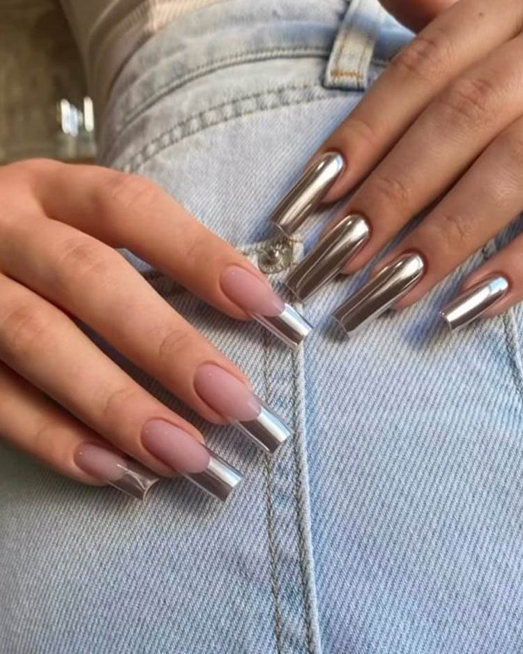 Серебряный френч