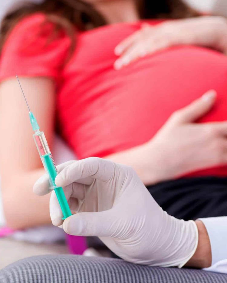 Вакцинация беременных женщин