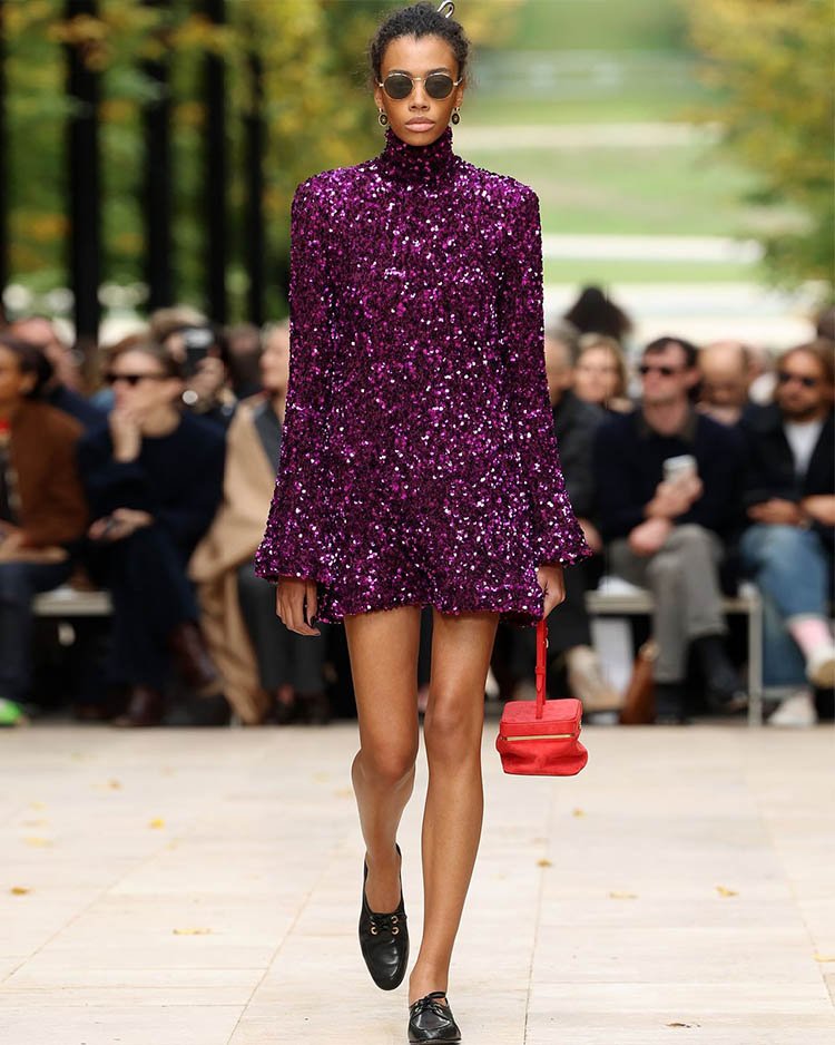 Celine, платье в пайетках