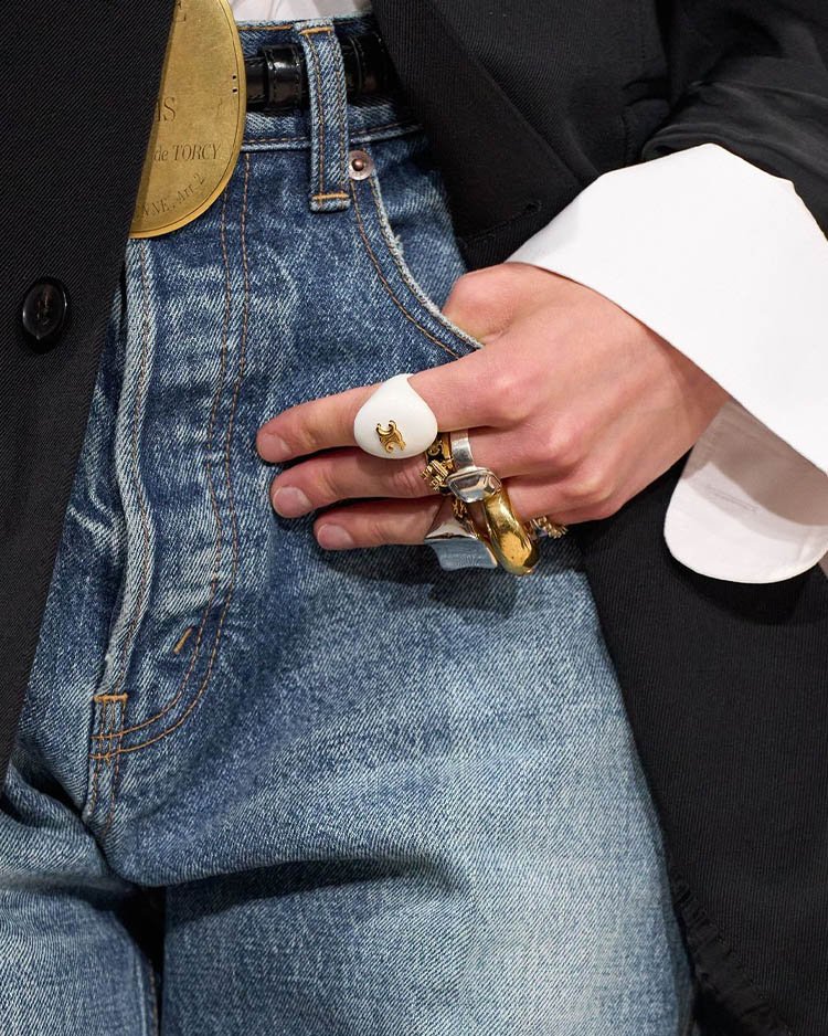 Celine SS26, кольца