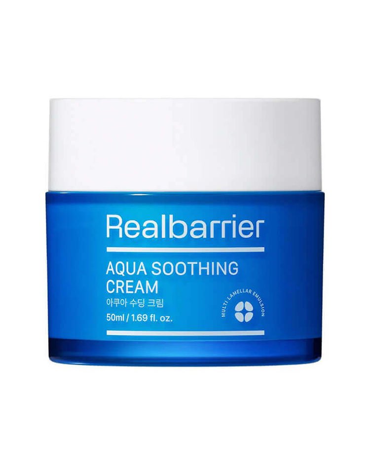 Охлаждающий крем для раздражённой кожи Real Barrier Aqua Soothing Cream